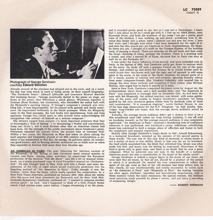 George Gershwin — Stanley Black , Piano And Conducting The  London Festival Orchestra : Rhapsody In Blue / American In Paris (Reel, 4tr Stereo, 7" Reel, Album)