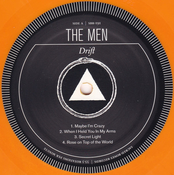 The Men (2) : Drift (LP, Album, Ltd, Ora)