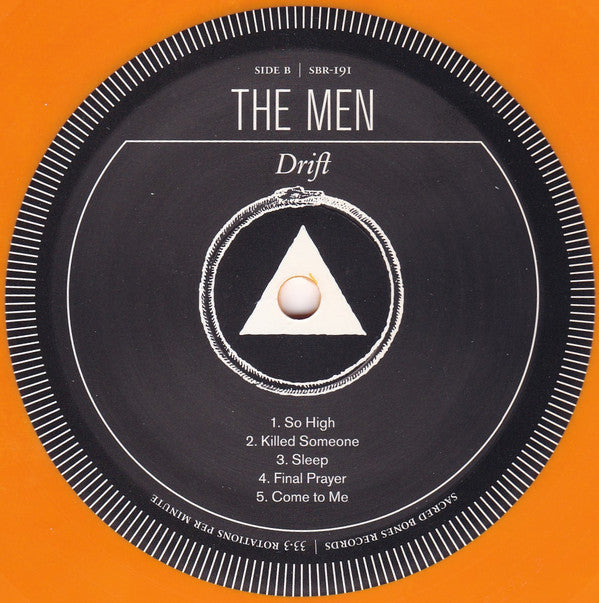 The Men (2) : Drift (LP, Album, Ltd, Ora)