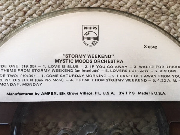 The Mystic Moods Orchestra : Stormy Weekend (Reel, 4tr Stereo, 7" Reel)
