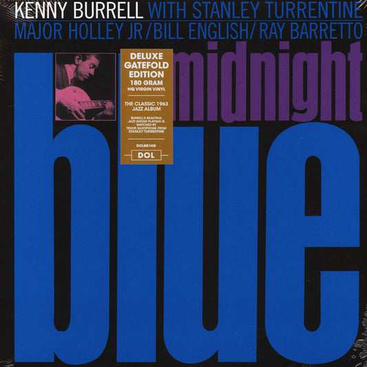 Kenny Burrell : Midnight Blue (LP, Album, RE, Unofficial, 180)