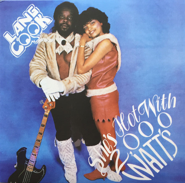 Lang Cook : She's Hot With 2,000 Watt's  (LP, Album, RE)