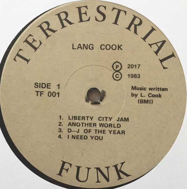 Lang Cook : She's Hot With 2,000 Watt's  (LP, Album, RE)