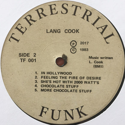 Lang Cook : She's Hot With 2,000 Watt's  (LP, Album, RE)