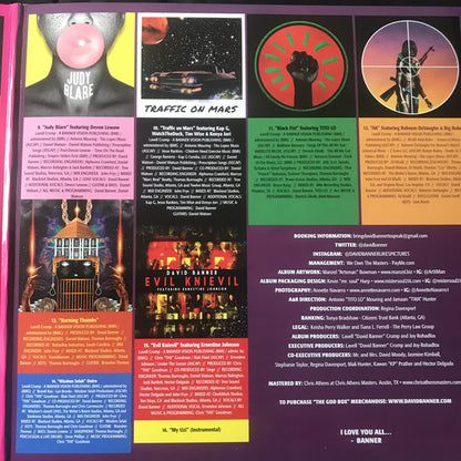 David Banner : #THEGODBOX (2xLP, Album, Ora)