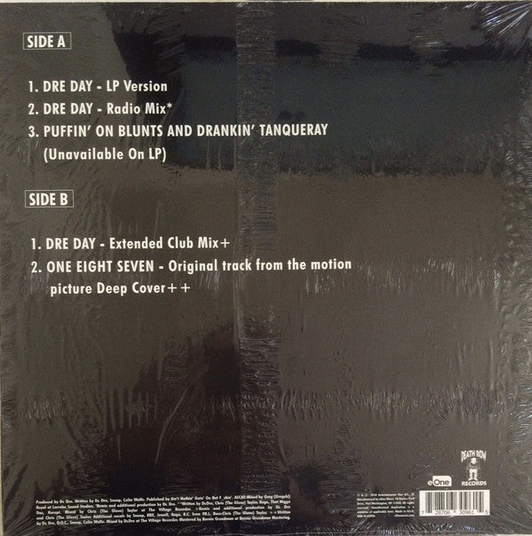 Dr. Dre : Dre Day (12", RSD, RE, Cle)