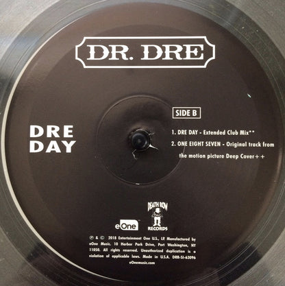 Dr. Dre : Dre Day (12", RSD, RE, Cle)