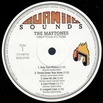 The Maytones : Only Your Picture (LP, Album, RE, 180 + 12", Maxi)