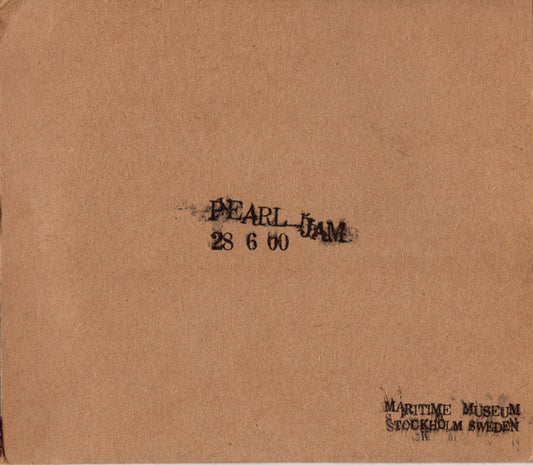 Pearl Jam : 28 6 00 - Maritime Museum - Stockholm, Sweden (2xCD, Album, Tour)