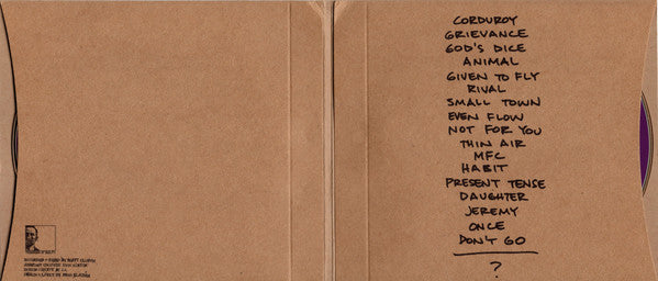 Pearl Jam : 28 6 00 - Maritime Museum - Stockholm, Sweden (2xCD, Album, Tour)