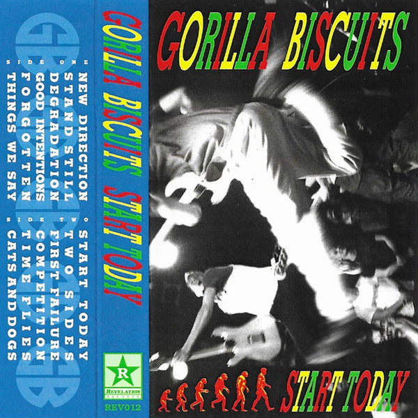 Gorilla Biscuits : Start Today (Cass, Album, RE, Cle)