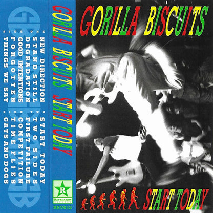 Gorilla Biscuits : Start Today (Cass, Album, RE, Cle)