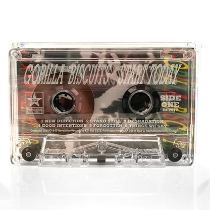 Gorilla Biscuits : Start Today (Cass, Album, RE, Cle)