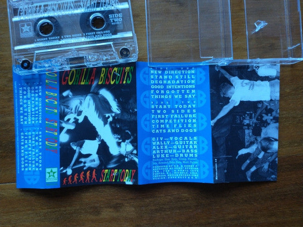 Gorilla Biscuits : Start Today (Cass, Album, RE, Cle)