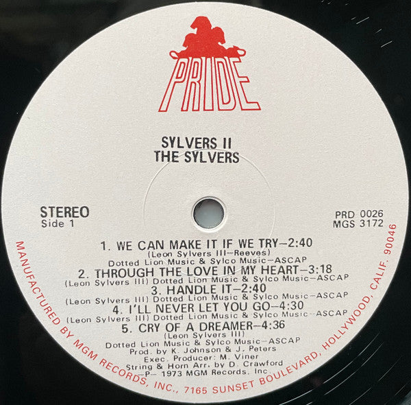 The Sylvers : The Sylvers II (LP, Album, RE)