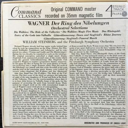 Wagner*, William Steinberg And Pittsburgh Symphony Orchestra : Selections From Der Ring Des Nibelungen (Reel, 4tr Stereo, 7" Reel, Album)