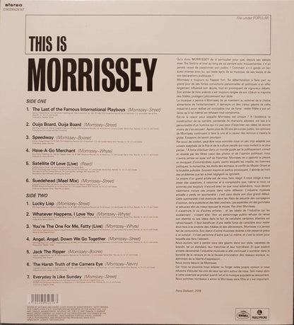 Morrissey : This Is Morrissey (LP, Comp)