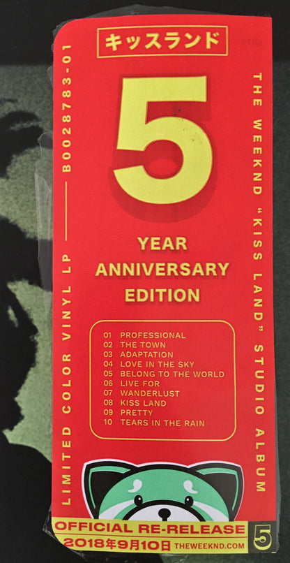 The Weeknd : Kiss Land (2xLP, Album, Ltd, RE, Sea)
