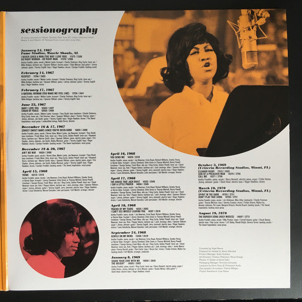 Aretha Franklin : The Atlantic Singles Collection 1967-1970 (2xLP, Comp, Mono)