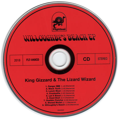 King Gizzard And The Lizard Wizard : Willoughby's Beach EP (CD, EP, RE)