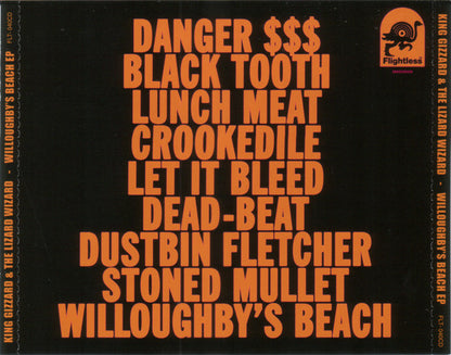 King Gizzard And The Lizard Wizard : Willoughby's Beach EP (CD, EP, RE)