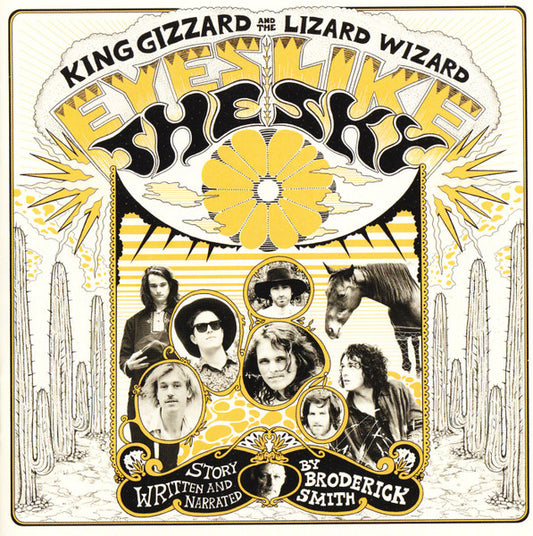 King Gizzard And The Lizard Wizard Story Written And Narrated By Broderick Smith : Eyes Like The Sky (CD, Album, RE)