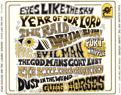 King Gizzard And The Lizard Wizard Story Written And Narrated By Broderick Smith : Eyes Like The Sky (CD, Album, RE)