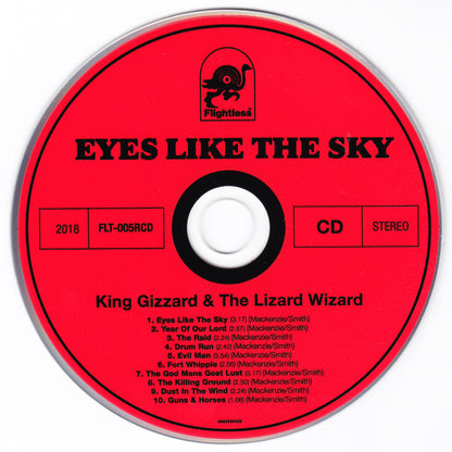 King Gizzard And The Lizard Wizard Story Written And Narrated By Broderick Smith : Eyes Like The Sky (CD, Album, RE)