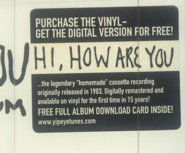 Daniel Johnston : Hi, How Are You: The Unfinished Album (LP, Album, RE, RM)