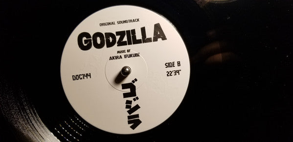 Akira Ifukube : Godzilla - ゴジラ (LP, Album, Mono, RE)