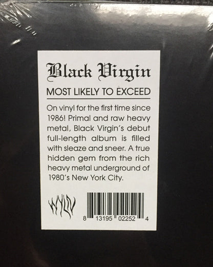 Black Virgin (2) : Most Likely To Exceed (LP, Album, RE, RM)