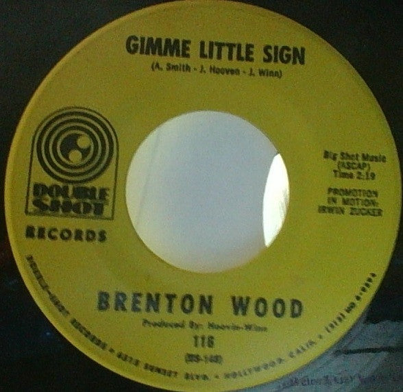 Brenton Wood : I Think You've Got Your Fools Mixed Up (7", Single, Promo)