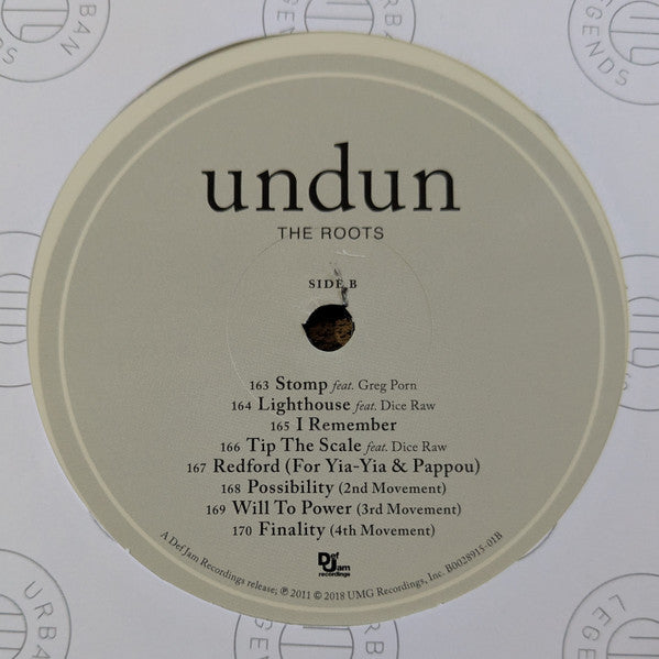 The Roots : Undun (LP, Album, RE, Gat)