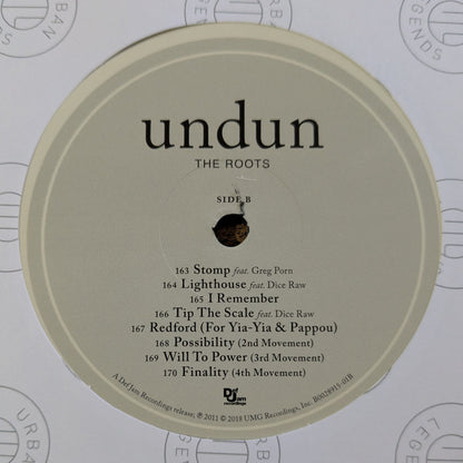 The Roots : Undun (LP, Album, RE, Gat)