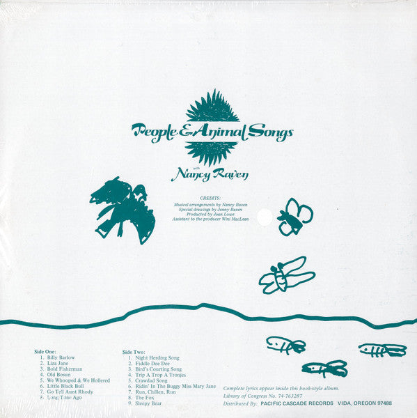 Nancy Raven : People & Animal Songs (LP, Album)