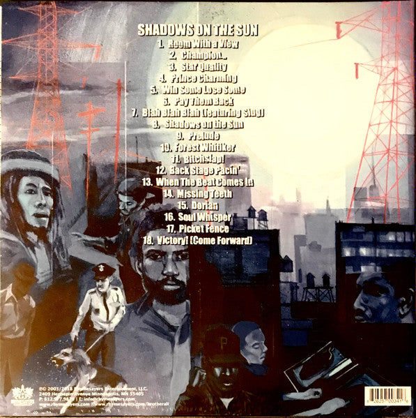 Brother Ali : Shadows On The Sun (LP, Tra + LP, Tra + Album, RE)