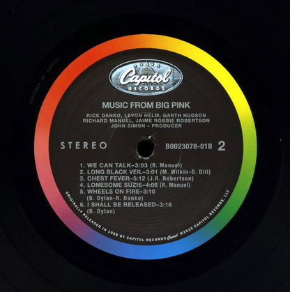 The Band : Music From Big Pink (LP, Album, RM, Gat)