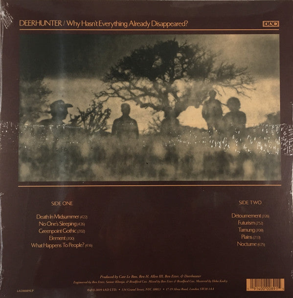 Deerhunter : Why Hasn't Everything Already Disappeared? (LP, Album, Gre)