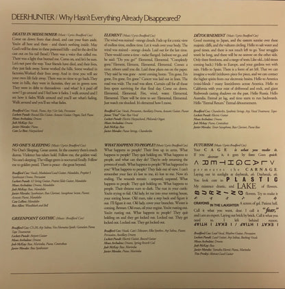 Deerhunter : Why Hasn't Everything Already Disappeared? (LP, Album, Gre)