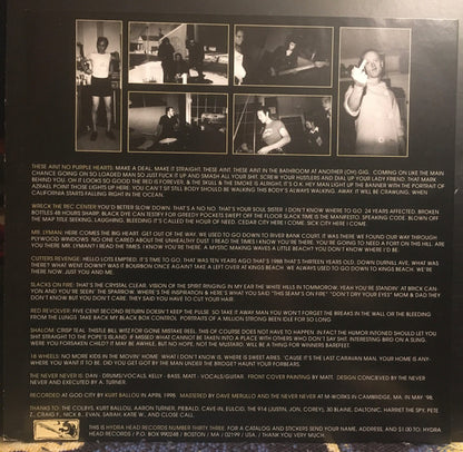 The Never Never : These Aint No Purple Hearts (LP, Gra)