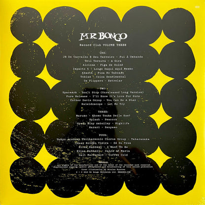 Various : Mr Bongo Record Club Volume Three (2xLP, Comp)