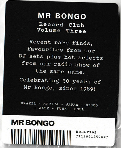 Various : Mr Bongo Record Club Volume Three (2xLP, Comp)