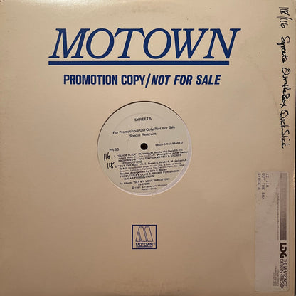 Syreeta : Quick Slick / Out The Box (12", Promo)