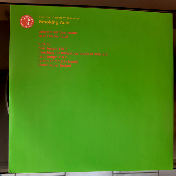 The Brian Jonestown Massacre : Smoking Acid (12", EP, RE)