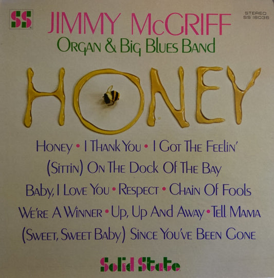 Jimmy McGriff Organ & Big Blues Band* : Honey (LP, Album)