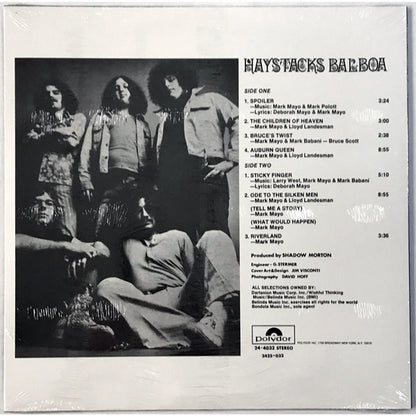 Haystacks Balboa : Haystacks Balboa (LP, Album, RE, Rai)