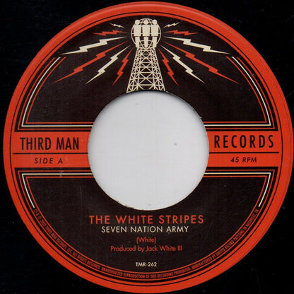 The White Stripes : Seven Nation Army (7", Single, RE, RM)