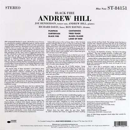 Andrew Hill : Black Fire (LP, Album, RE, 180)
