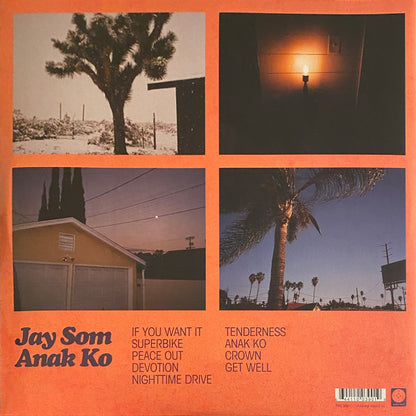 Jay Som : Anak Ko (LP, Album, Red)