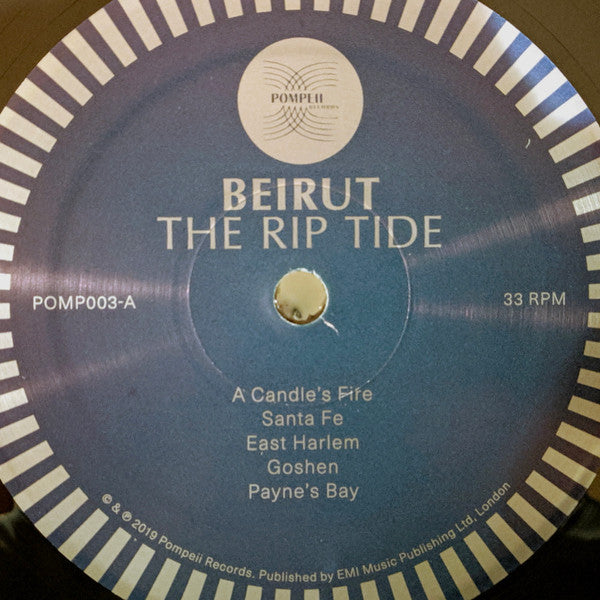 Beirut : The Rip Tide (LP, Album, RE)